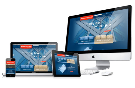 Mobile Responsive Website Design Layout Preview Across Smartphone, Tablet, and Desktop Devices